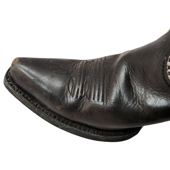 Ariat Womens Black Leather Western Knee High Boots #10011938 Size 6.5 - Picture 10 of 14